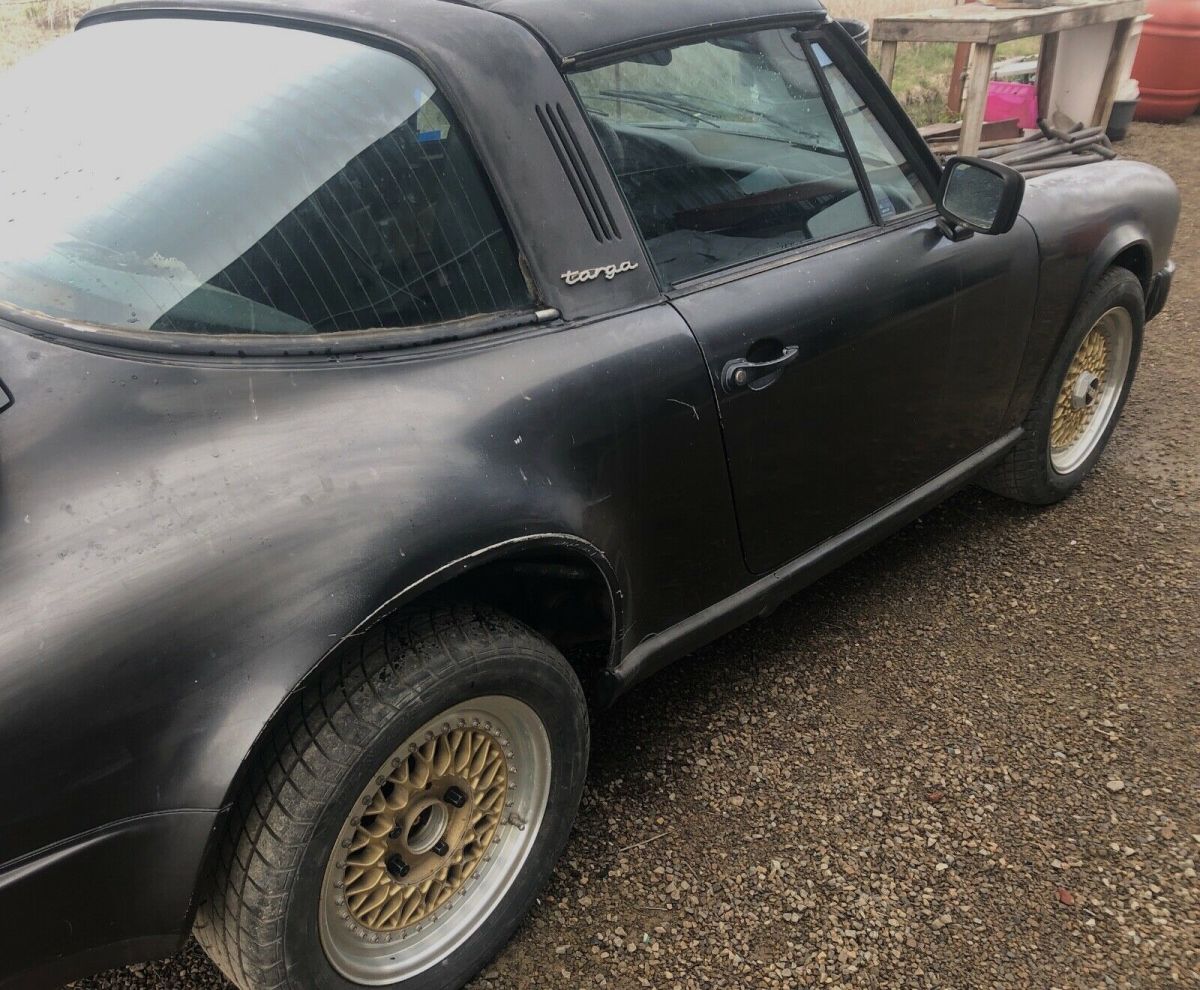 1981 porsche 911 sc targa roller no engine or trans no rust project car