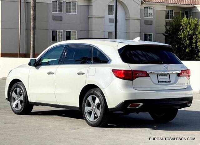 2016 acura mdx 3.5l acurawatch plus package