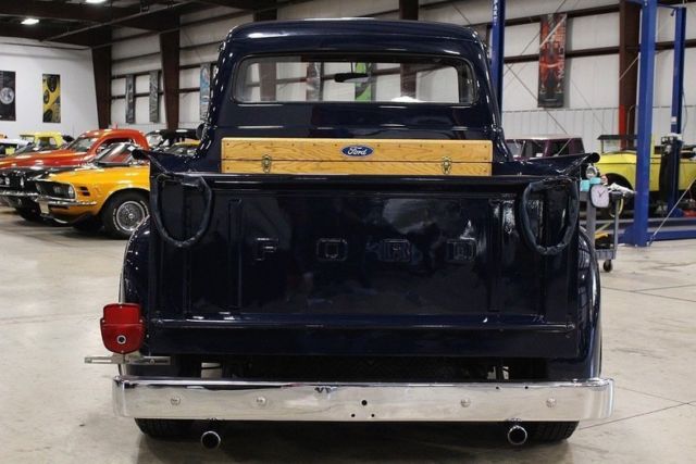 1954 ford f100 2009 miles dark blue pickup truck 239ci v8 manual