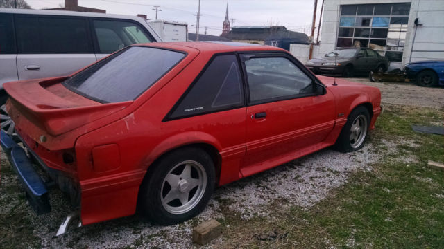 1989 ford mustang gt cobra 5.0 no key miles exceed mech limits clean titl