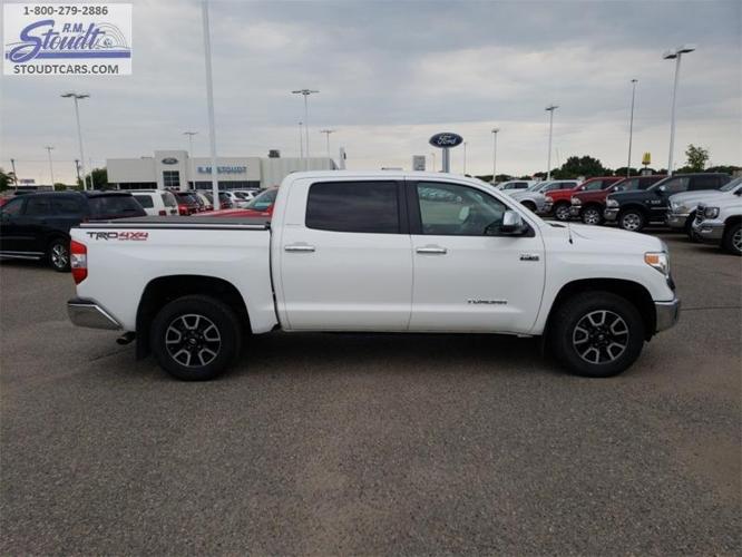 2015 toyota tundra limited 4x4 limited 4dr crewmax cab pickup sb (5.7l v8 ffv for sale in bloom, north dakota