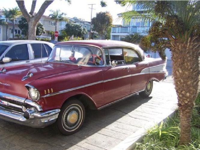 obo 1957 chevrolet bel-air sports sedan obo in san diego, ca