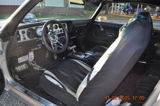 76 pontiac trans am coupe 400 turbo rwd 455 hp full roller motor 60400 miles