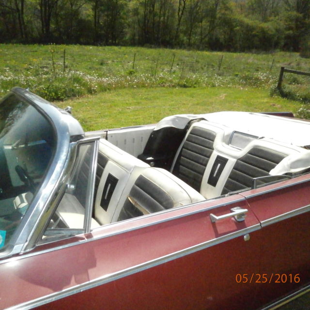 1964 chrysler newport base 5.9l/361cu.in. convertible