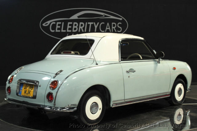 1991 nissan figaro convertible teal import