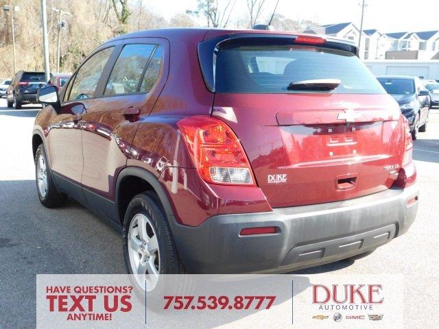 used 2016 chevrolet trax awd ls suffolk, va 23434 for sale in suffolk, virginia