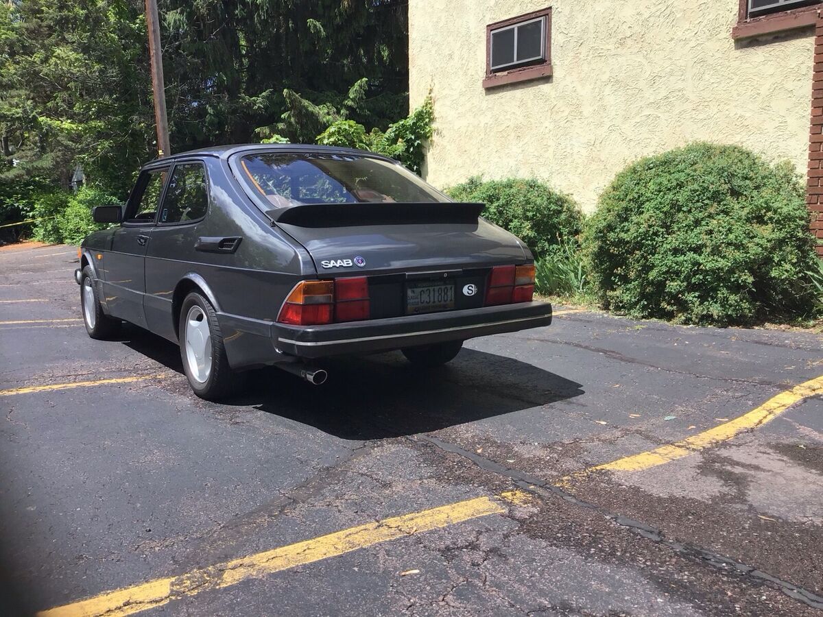 1986 saab 900 grey spg