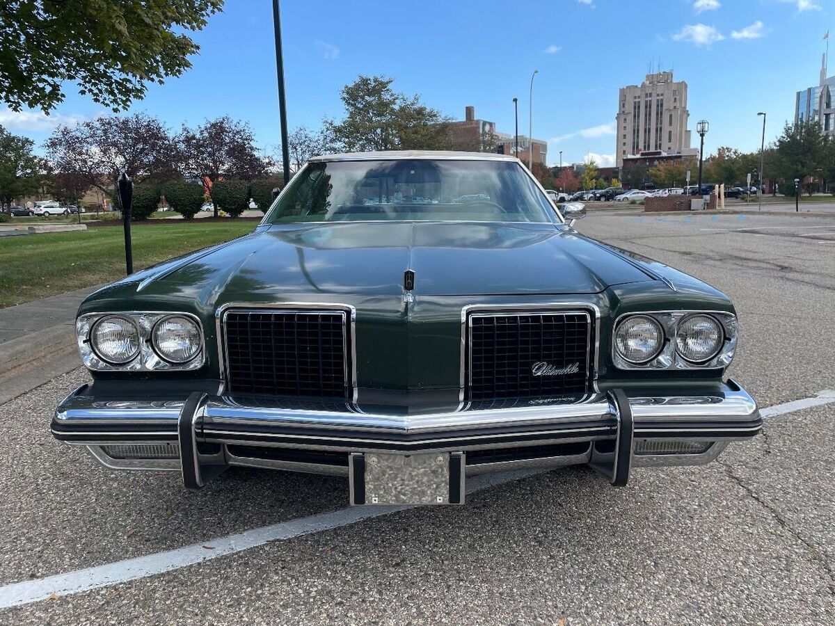 1974 oldsmobile ninety-eight, green with 39392 miles available now!