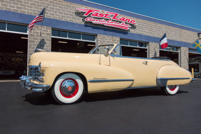 1947 cadillac series 63 convertible 346 flathead v8 automatic transmission