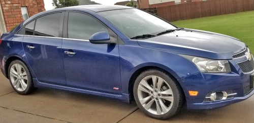 2012 chevrolet cruze ltz/rs package for sale in texas by owner