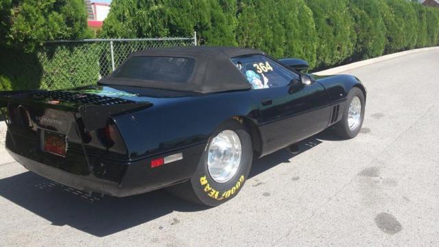 c-4 convertible drag car