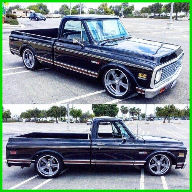 1972 chevrolet c10, automatic, rwd, pickup truck, garage kept, am/fm/cd,350