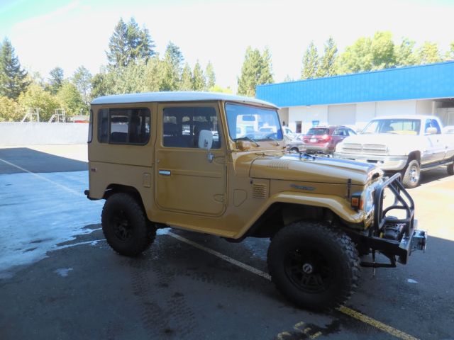 1977 fj-40 land cruiser 5.7 liter 4 speed 4x4 74,400 original miles