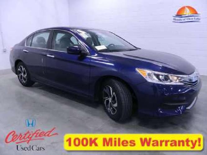2016 honda accord sedan lx in webster, tx