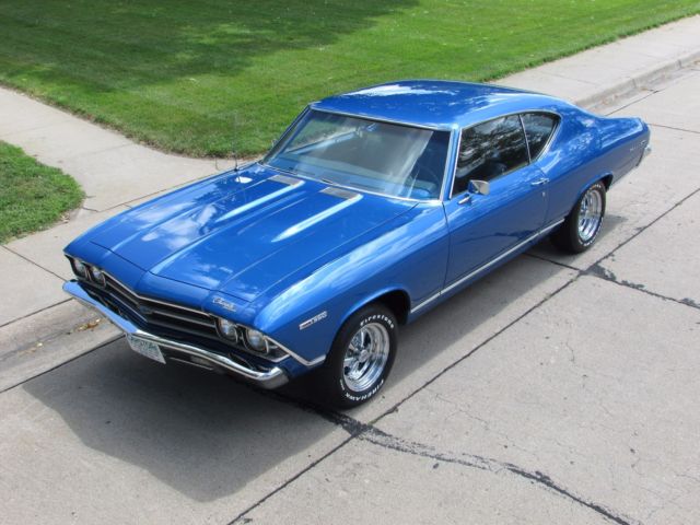 1969 chevelle malibu 2dr hardtop w/383 stroker turbo hydro 350 & posi rear end
