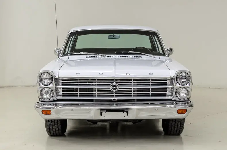 1966 ford fairlane 2359 miles white coupe 289 ci 3-spd auto