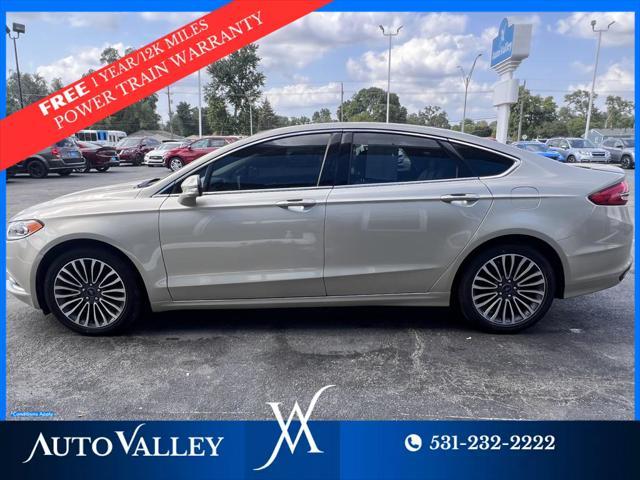 2018 ford fusion titanium