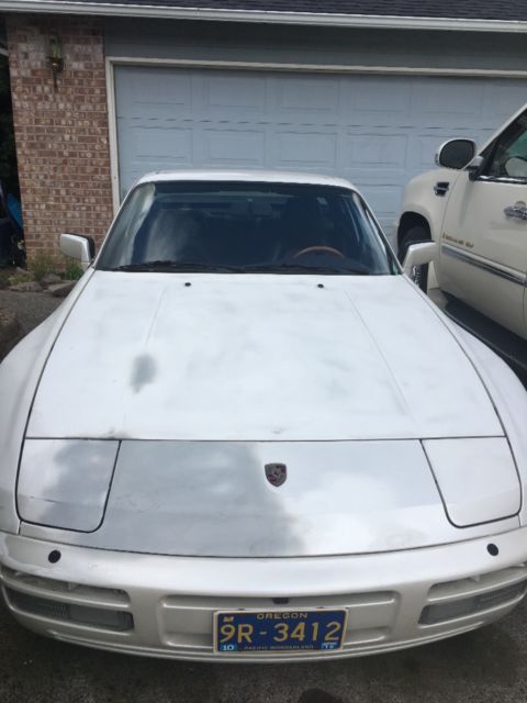 1986 porsche 944 turbo manual rare pearl white only year made hand full left