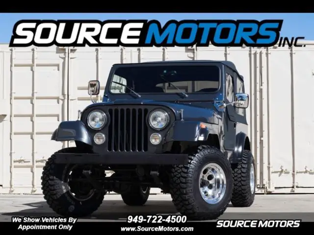 1986 jeep cj-7 2dr 4 speed manual, serviced, california car, beauty