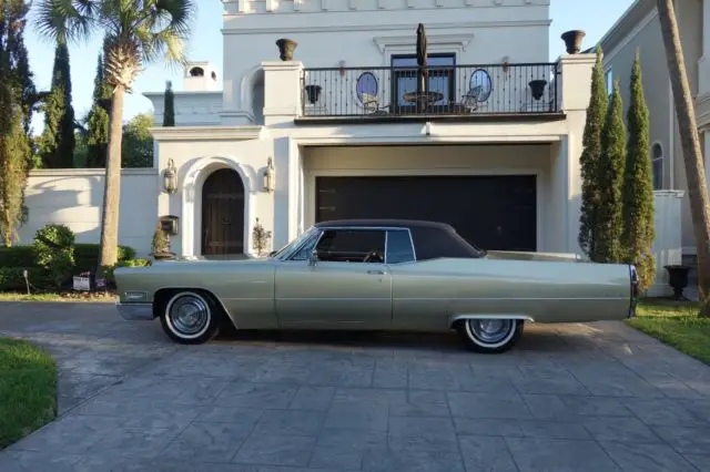 1968 cadillac coupe deville, 472 v8 engine,ac,leather, 60k miles, pwr everything
