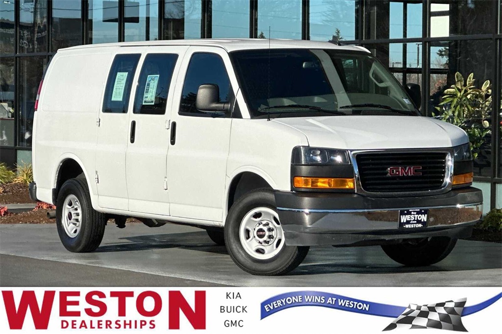 2022 gmc savana cargo van work van