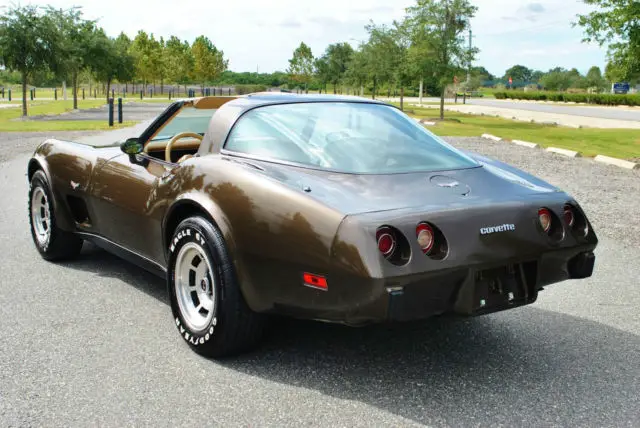 1979 chevrolet corvette t-tops 350 v8 auto numbers matching! 63,459 miles!