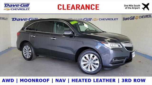 2015 acura mdx 3.5l technology package