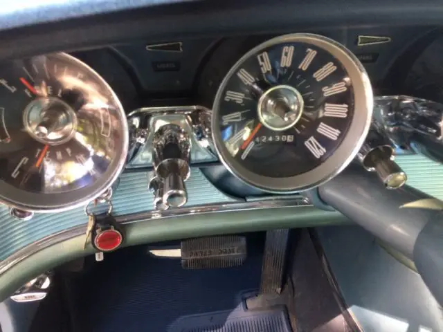 1962 ford thundirbird hard top all original
