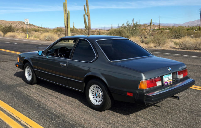 1984 bmw 633csi with 20,700 original miles
