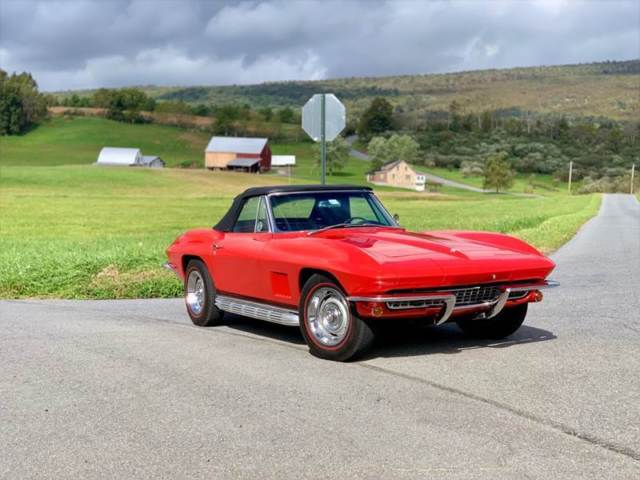 1967 corvette convertible *rarel79#smatch327/350hp*factoryâ a/c*olderresto*