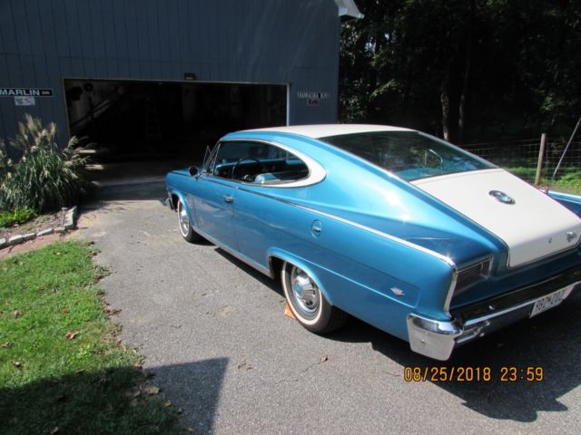 1966 amc marlin 327 ci 4bbl automatic