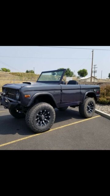 1970 bronco convertible. project, runs, drives, and stops