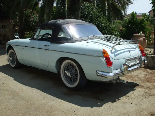 1964 - mgb roadster iris blue - fully restored !