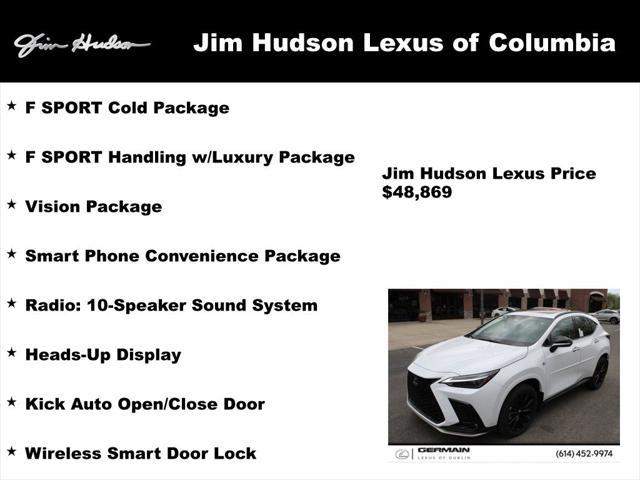 2022 lexus nx 350 350 f sport handling