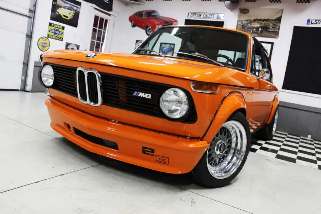 fire orange "m2" :: e30 m3 s14 drivetrain :: big brakes :: coilovers :: bbs rs