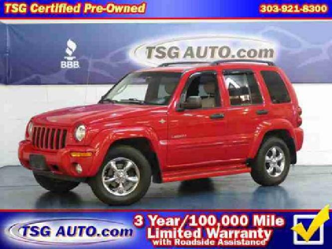 used 2004 jeep liberty for sale. in parker, co