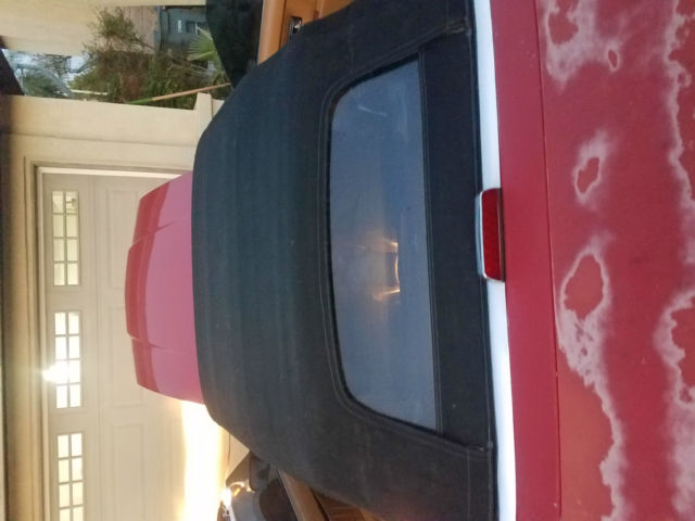 1989 chrysler tc by maserati. turbo charged convertible with hard top