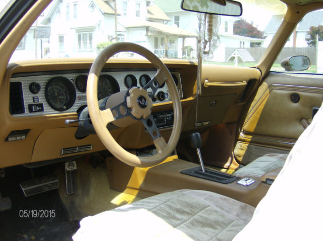 1979 pontiac firebird formula coupe 2-door 4.9l