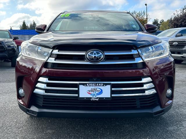 2018 toyota highlander limited