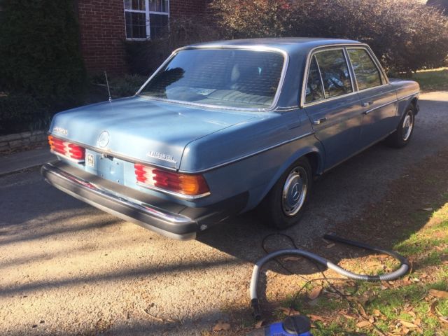 diesel mercedes benz automatic 1978-79 300d sedan