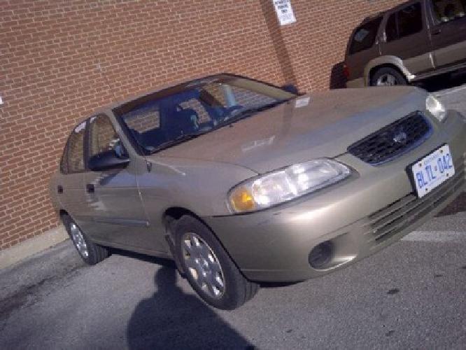 obo 2001 nissan sentra xe in toronto, oh