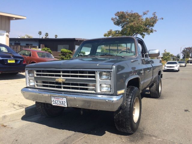 1985 chevrolet k20 silverado 350 v8 4x4 3/4 ton 4wd 8 lugs chevy truck 2500 87