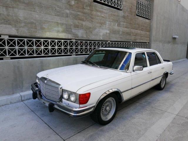 1976 mercedes 450 sel amg 216000 miles white 4 door sedan 4.5 v8 automatic