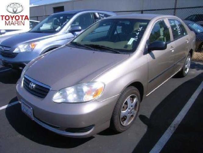 2005 toyota corolla ce in san rafael, ca