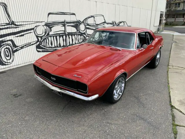 1967 chevrolet camaro 6055 miles red coupe