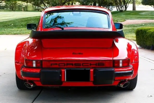 1986 porsche 930 turbo sunroof coupe