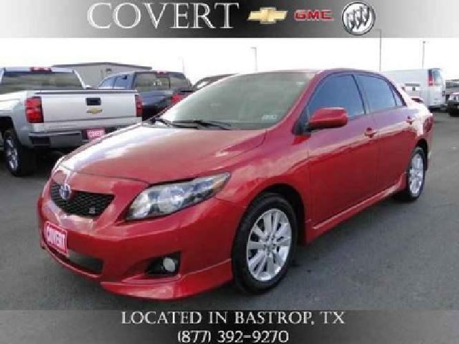 2010 toyota corolla s in bastrop, tx