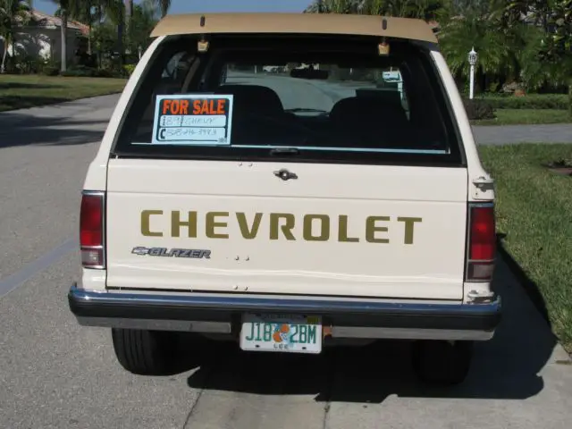 1989 chevy s-10 blazer fully restored/customized