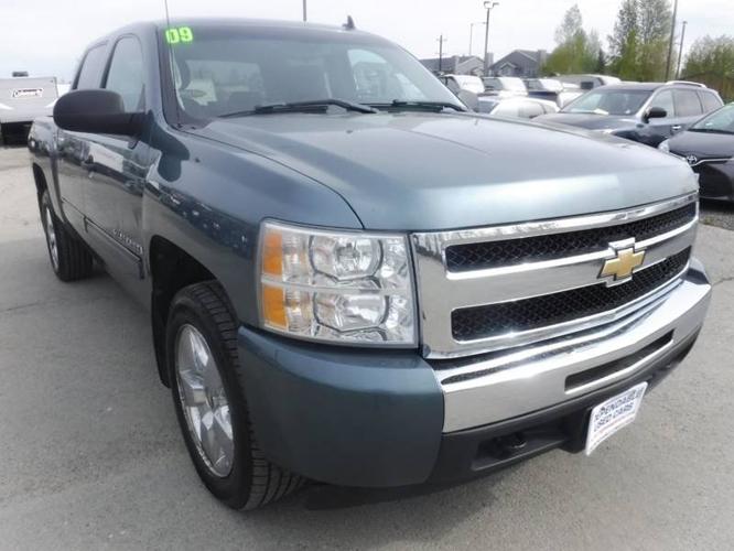 used 2009 chevrolet silverado 1500 4x4 crew cab lt anchorage, ak 99515 for sale in anchorage, alaska