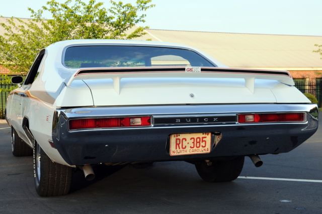 1970 buick gsx stage 1 apollo white tribute